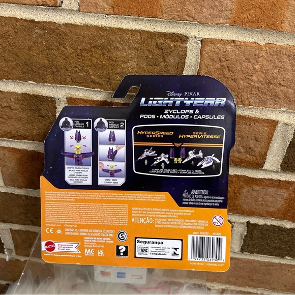Buzz Lightyear - Zyclops & Pods - Hyperspeed Series Disney Pixar Mattel - Picture 1 of 2